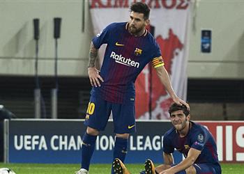 موندو ديبورتيفو تكشف مدة غياب سيرجي روبرتو عن برشلونة