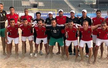 منتخب الشاطئية يتوجه اليوم إلى الإمارات للمشاركة في كأس القارات