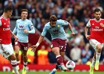 رغم الهزيمة أمام آرسنال تريزيجيه يحصل على تقييم مميز مع أستون فيلا