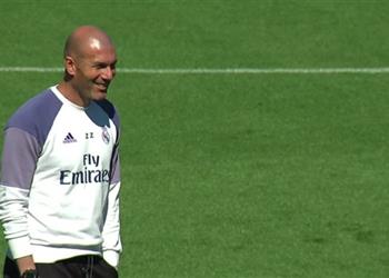 خبر سار لزيدان في تدريبات ريال مدريد قبل مباراة أوساسونا