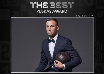 يتفوق على ميسي وكوينترو رسمي ا دانيل زوري يفوز بجائزة بوشكاش لأجمل هدف في 2019