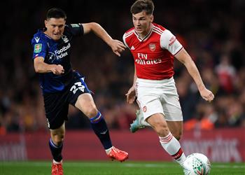 في أولى مشاركات تيرني وبعودة بيلرين أرسنال يجتاوز نوتينجهام فورست في كأس كاراباو بخماسية