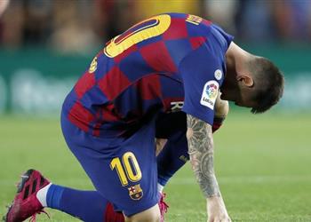 برشلونة يصدر بيانا رسميا بشأن إصابة ميسي