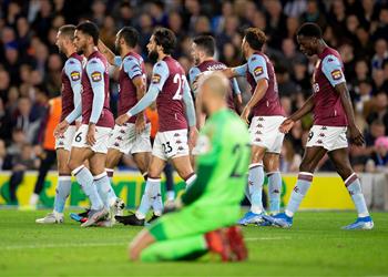 بمشاركة تريزيجيه والمحمدي فيديو أستون فيلا يتخطى برايتون في كأس رابطة الم حترفين