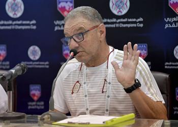 طلعت يوسف كنا نلعب بـ70 من قوتنا أمام العربي الكويتي الدوري هذا الموسم صعب جد ا