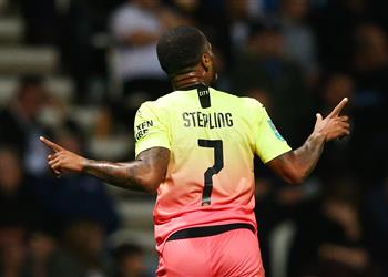 رحيم ستيرلينج يحقق رقم ا مميز ا بهدفه أمام إيفرتون في البريميرليج