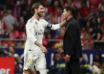 راموس نستحق أكثر من نقطة وسيميوني احتج كثير ا على التحكيم