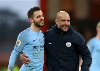 جوارديولا يواصل دفاعه عن برناردو سيلفا ضد اتهامه بالعنصرية أشعر بخيبة أمل بسبب طريقة التعامل معه