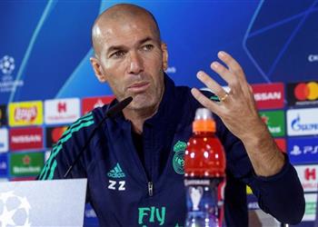 زيدان لا خيار سوى الفوز على كلوب بروج ونحتاج لبعض الوقت للتأقلم بعد رحيل رونالدو عن ريال مدريد