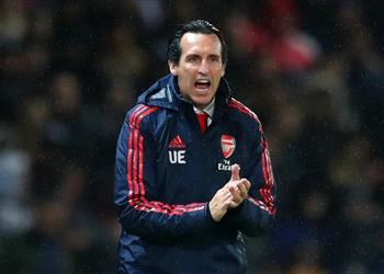 إيمري كنا نريد تحقيق نتيجة أفضل من التعادل أمام مانشستر يونايتد وسعداء بأوباميانج