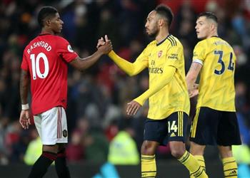 أوباميانج كنت واثق ا من صحة هدفي أمام مانشستر يونايتد