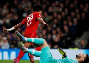 فيديو جنابري يقود بايرن ميونيخ لإهانة توتنهام في ملعبه بسباعية بدوري أبطال أوروبا