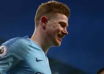 جوارديولا إصابة دي بروين ليست خطيرة وسيكون لائق ا بعد فترة التوقف الدولي