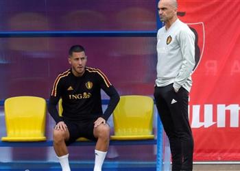 مدرب بلجيكا هازارد من أفضل لاعبي العالم