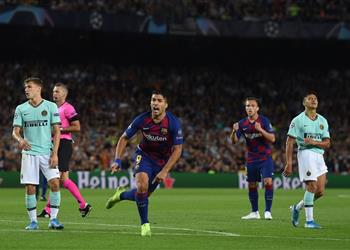 بالفيديو سواريز يقود برشلونة لقلب الطاولة على إنتر ميلان بفوز قاتل في دوري أبطال أوروبا