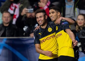 مجموعة برشلونة حكيمي يقود دورتموند للفوز على سلافيا براج بثنائية في دوري أبطال أوروبا