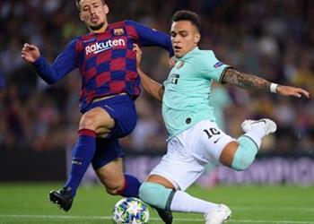 بالفيديو إنتر ميلان يتقدم على برشلونة في دوري أبطال أوروبا