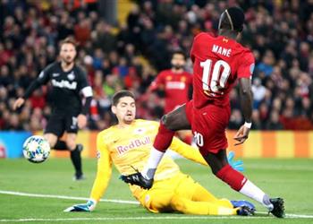 بالفيديو ساديو ماني يمنح ليفربول التقدم أمام سالزبورج