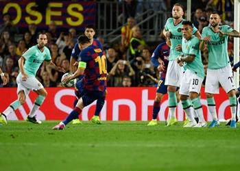 بالفيديو سواريز يتعادل لبرشلونة أمام إنتر ميلان