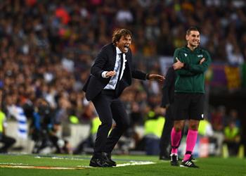 كونتي بعد السقوط أمام برشلونة أشعر بمرارة وكان علي الحكم إظهار الاحترام لنا