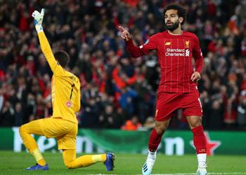 ماركا ثنائية محمد صلاح في مرمى سالزبورج تهدد رقم جيرارد