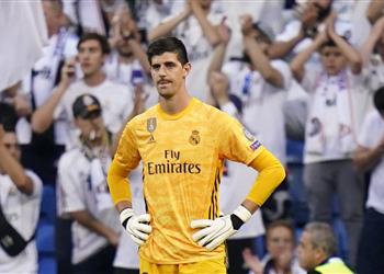 شكوك حول غياب كورتوا عن ريال مدريد في مواجهة غرناطة