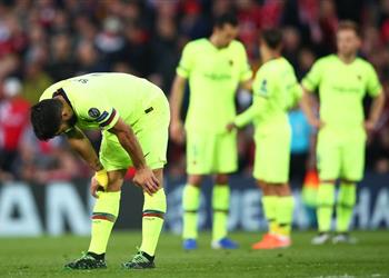 بالفيديو لأول مرة برشلونة يكشف عن رد فعل اللاعبين بعد السقوط أمام ليفربول