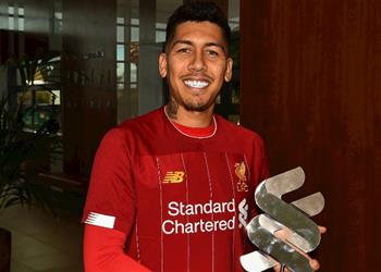 روبيرتو فيرمينو لاعب الشهر في ليفربول