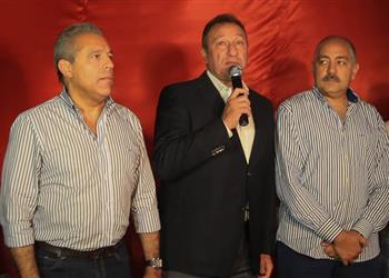 صور محمود الخطيب مجلس الأهلي أنجز 85 من برنامجه الانتخابي والبوابات الجديدة تضاهي الأندية العالمية