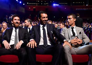 بوفون يشبه كريستيانو رونالدو وميسي بنادل وفيدرير