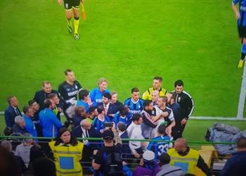 بالفيديو مشادة بين ديبالا وباديلي في مباراة يوفنتوس وإنتر ميلان