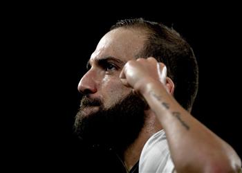 بالفيديو هيجواين يضيف الهدف الثاني ليوفنتوس أمام إنتر ميلان