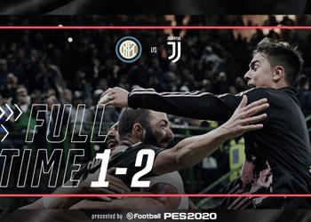 بالفيديو يوفنتوس يذيق إنتر ميلان الهزيمة الأولى ويصعد لصدارة الكالتشيو بثنائية ديبالا وهيجواين