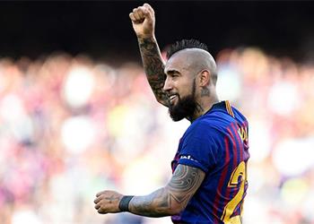 كونتي نادم لعدم ضم فيدال من برشلونة