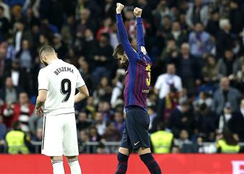 جيرارد بيكيه لم ارتدي قميص ريال مدريد أبد ا