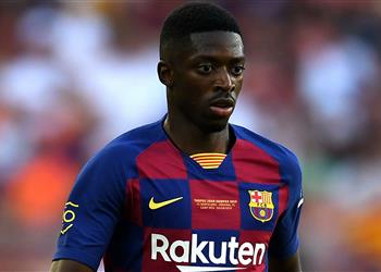 وكيل ديمبلي يتدخل لحل أزمة اللاعب مع برشلونة