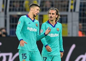 لينجليه جريزمان سعيد في برشلونة وميسي يجعلنا نعاني بالتدريبات