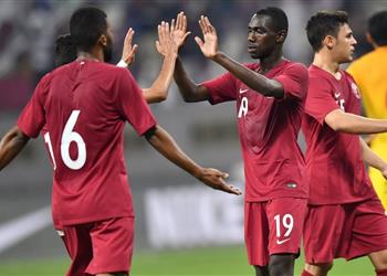 فيديو قطر تفوز على بنجلاديش في تصفيات آسيا المؤهلة لكأس العالم 2022