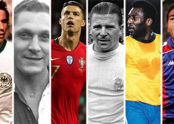 بالأرقام من هم الأساطير الذين يتجاوزون رونالدو في تاريخ كرة القدم العالمية