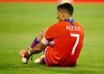 تقارير الإصابة تبعد سانشيز عن إنتر حتى نهاية 2019