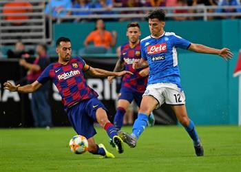 لاعب جديد من نابولي يشعل الصراع بين برشلونة وريال مدريد