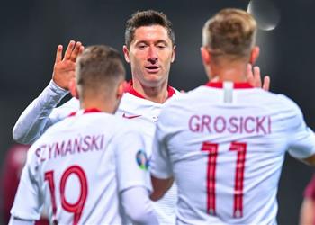 بالفيديو بولندا رابع المتأهلين ليورو 2020 بثنائية في شباك مقدونيا