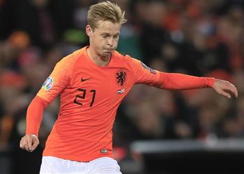 كومان ينتقد دي يونج رغم فوز هولندا على بيلاروسيا في تصفيات يورو 2020