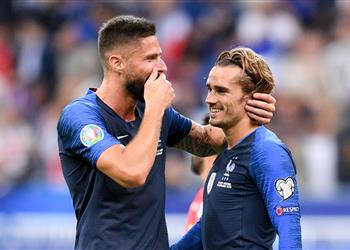 جريزمان جيرو مهاجم عظيم وسنخوض معركتين من أجل التأهل إلى يورو 2020