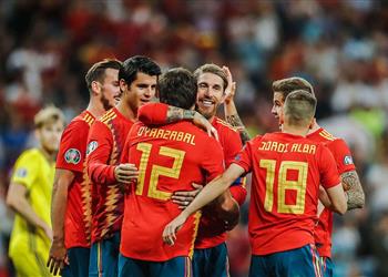 مواعيد مباريات اليوم الثلاثاء 15 10 2019 والقنوات الناقلة إسبانيا تواجه السويد في تصفيات اليورو وفلسطين أمام السعودية أسيوي ا