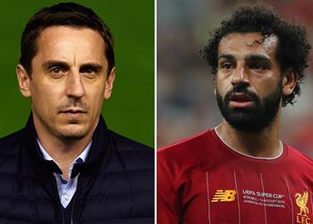 جاري نيفيل يوجه رسالة تحذيرية لمحمد صلاح قبل مباراة ليفربول ومانشستر يونايتد