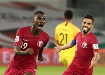 بالفيديو قطر تقصف مرمي عمان بهدفي المعز علي وعفيف في تصفيات آسيا لكأس العالم