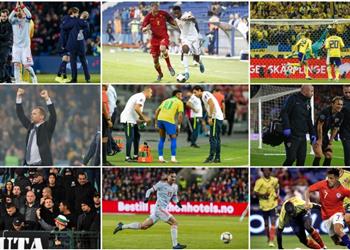 أرقام قياسية وضربات قوية لكبار النجوم أبرز أحداث فترة التوقف الدولي