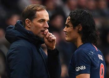 توخيل يتمسك ببقاء كافاني في باريس سان جيرمان