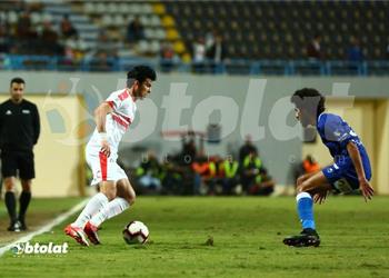بالفيديو زيزو يسجل هدف ا صاروخي ا لـ الزمالك أمام المقاولون
